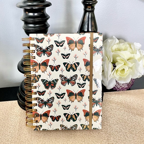 NWT BUTTERFLY Hardcover Notebook/Journal Notepad Stationery Bundle - Picture 5 of 7